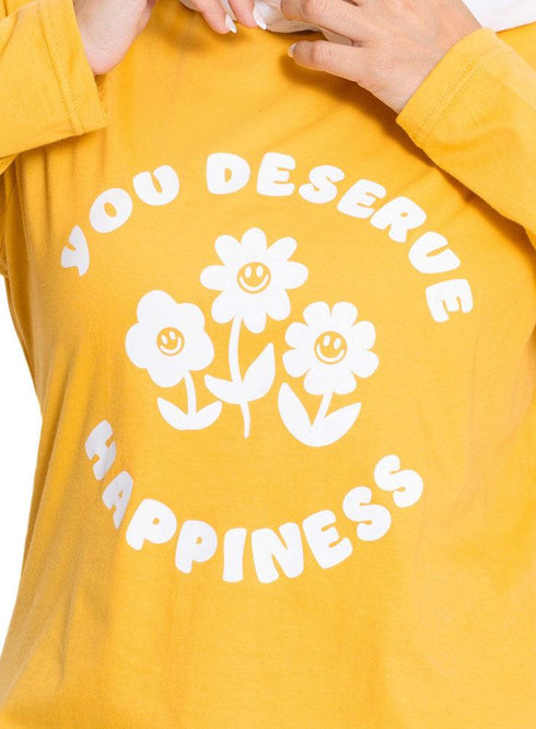 Sun Flower Printed Long - Sleeve Design 43 - Khotwh